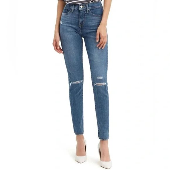 NWT 2 Pair of Levi’s 311 Hypersoft Shaping mid rise Skinny Jean Size 16 - 33/30 - Picture 5 of 6